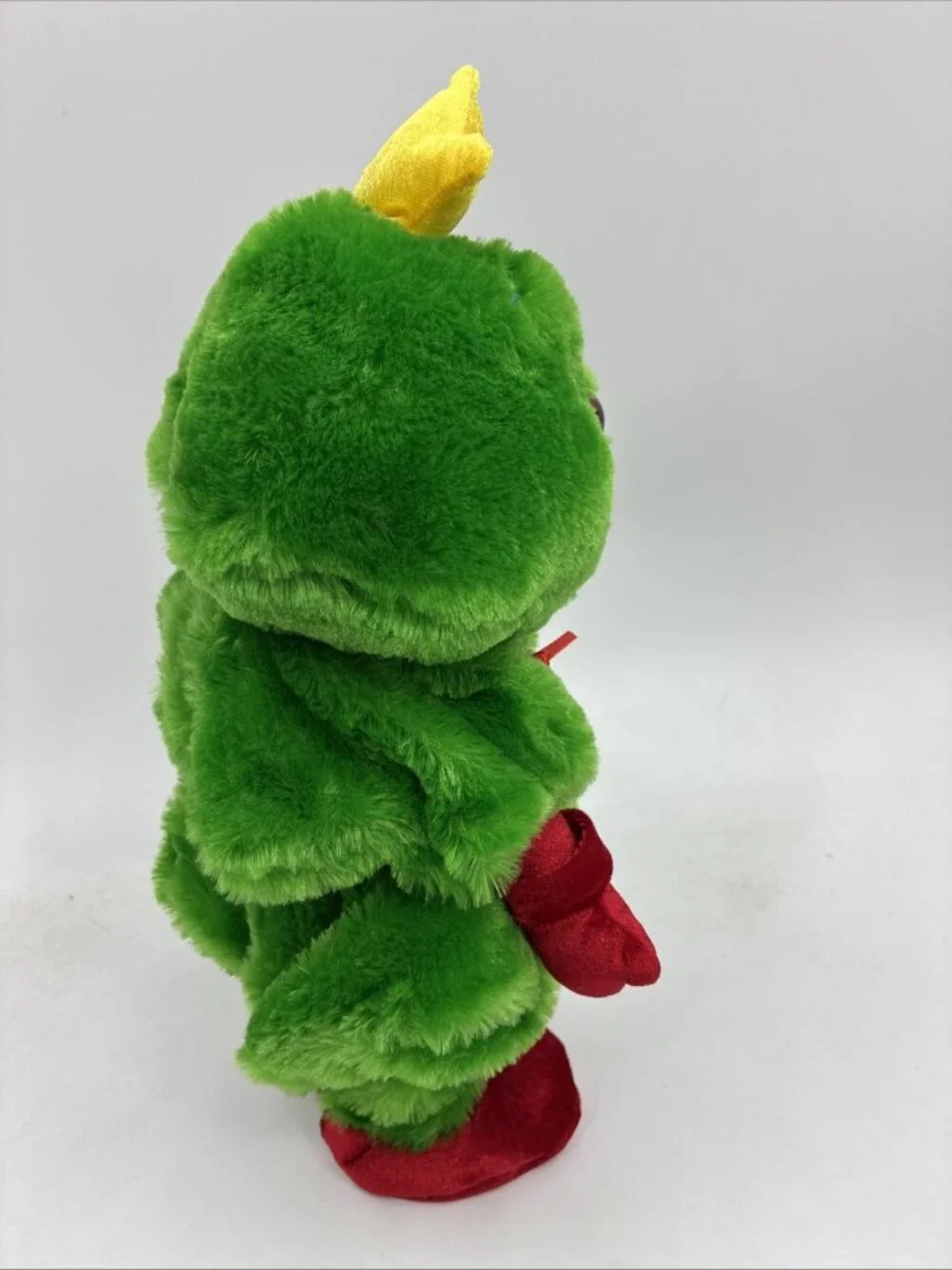 Dan Dee Collectors Choice Animated Christmas Tree Plush Toy Light Up Nose